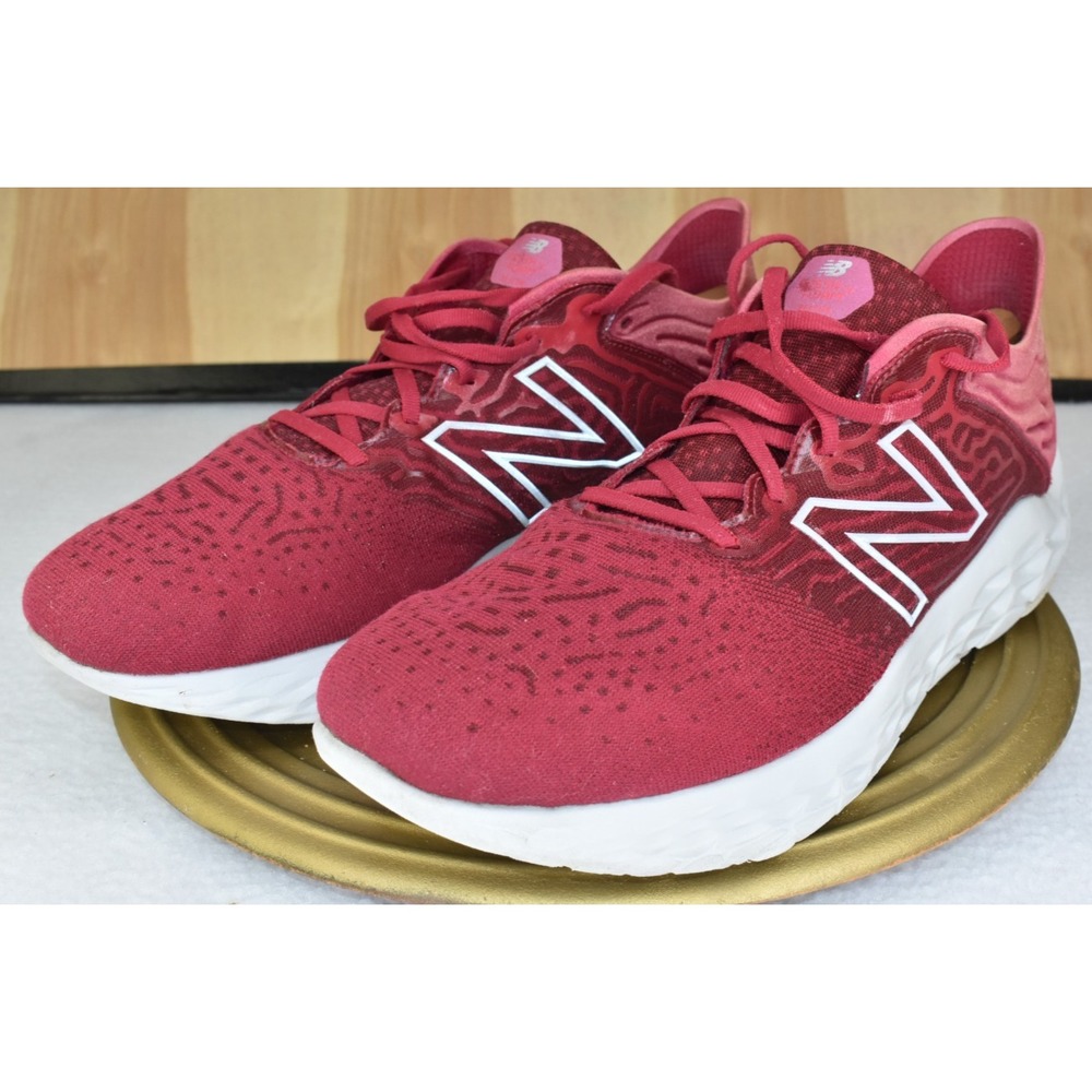 New Balance Beacon v3 Men Shoes  Size 14 Red Maroon Athletic Running Sneakers
